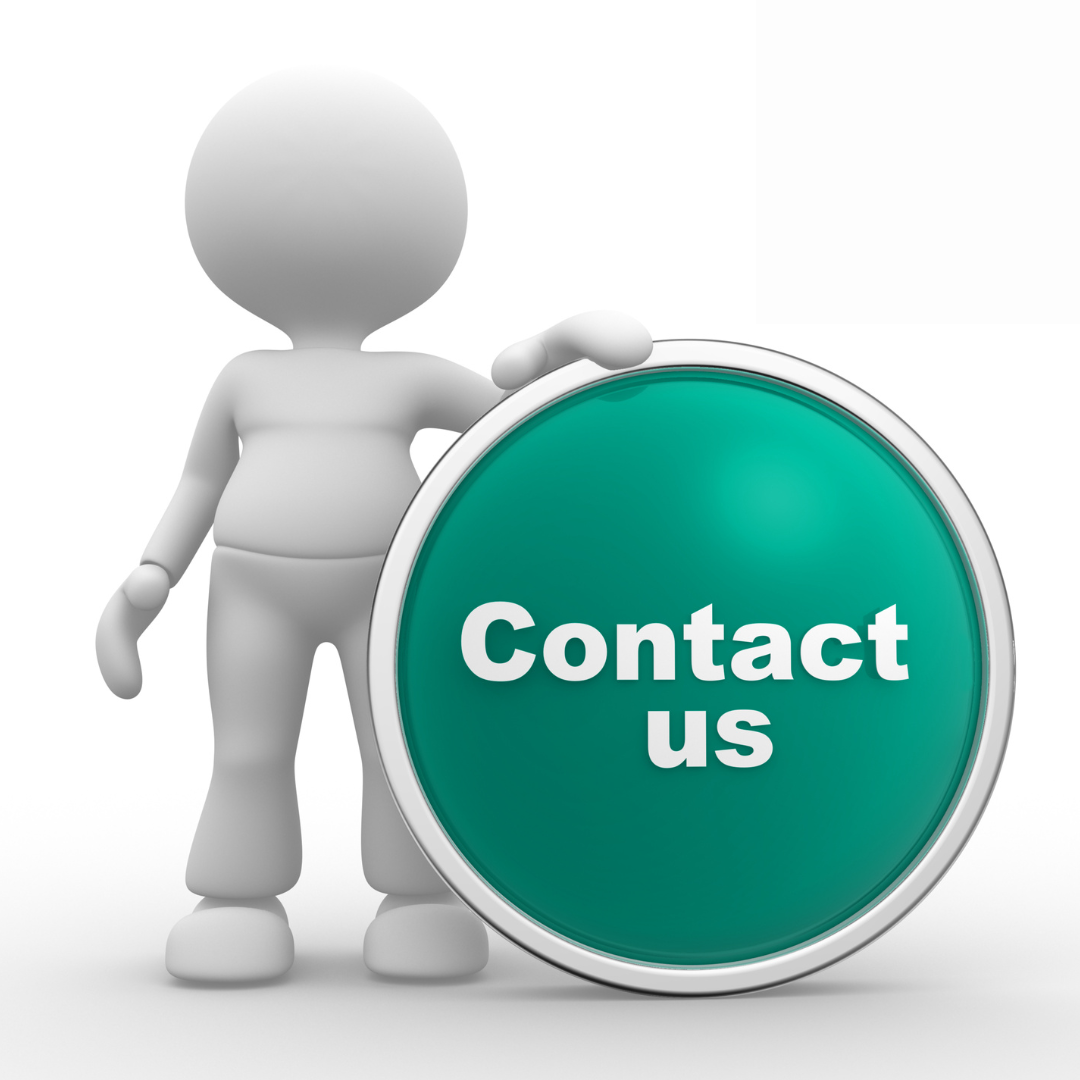 Orange and Black Modern Contact Us Instagram Post